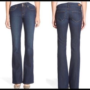 👖PAIGE Anthropologie Hidden Hills DarkWash BootCut 24W/28.5 inseam